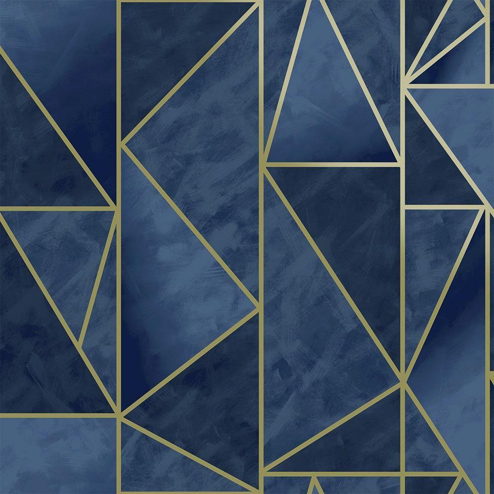 Blue and Gold Geometric Wallpapers Top Free Blue and Gold Geometric
