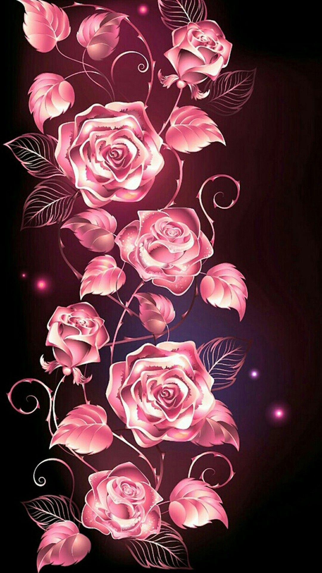 Black and Pink Rose Wallpapers Top Free Black and Pink Rose