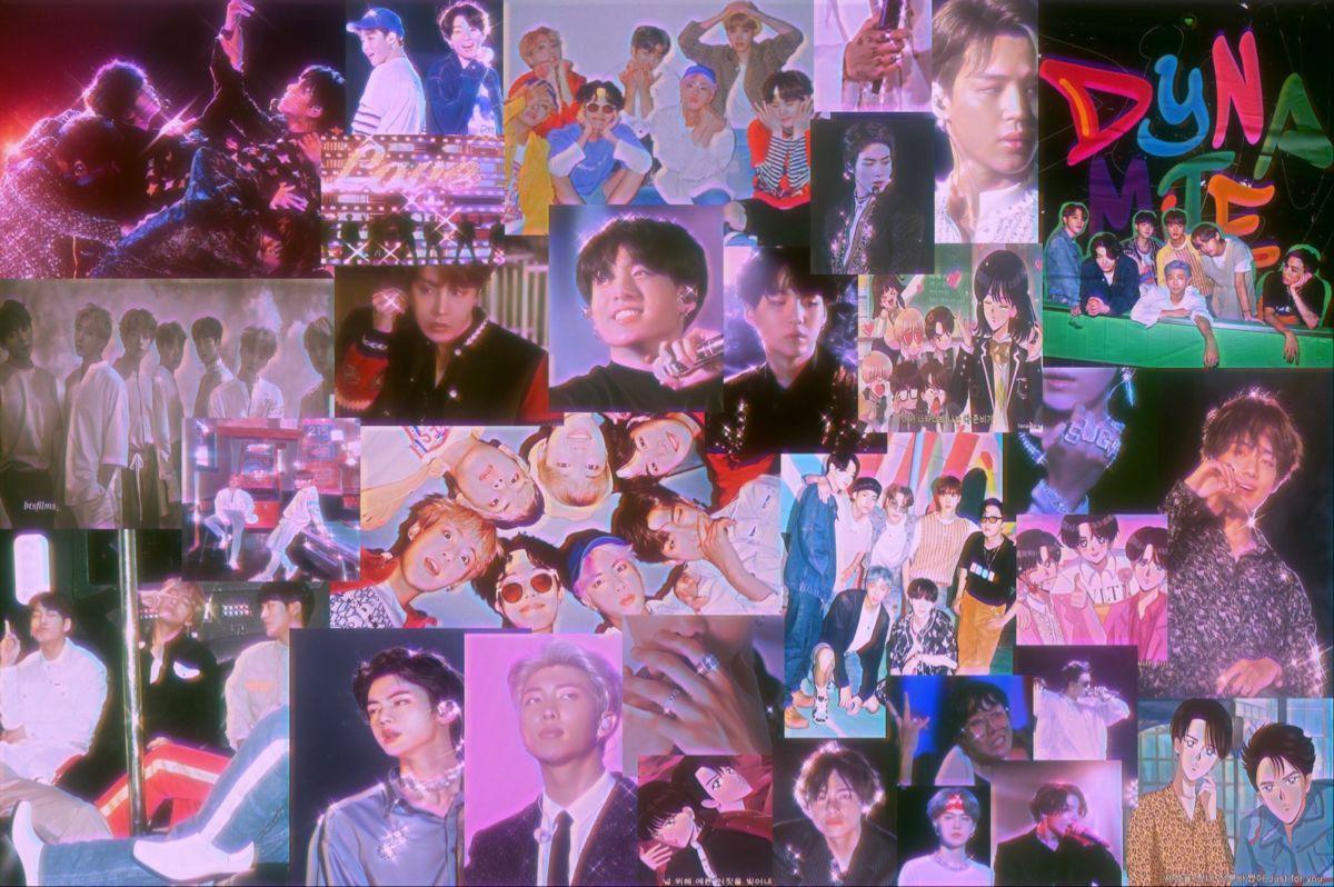 BTS Collage Computer Wallpapers Top Free BTS Collage Computer