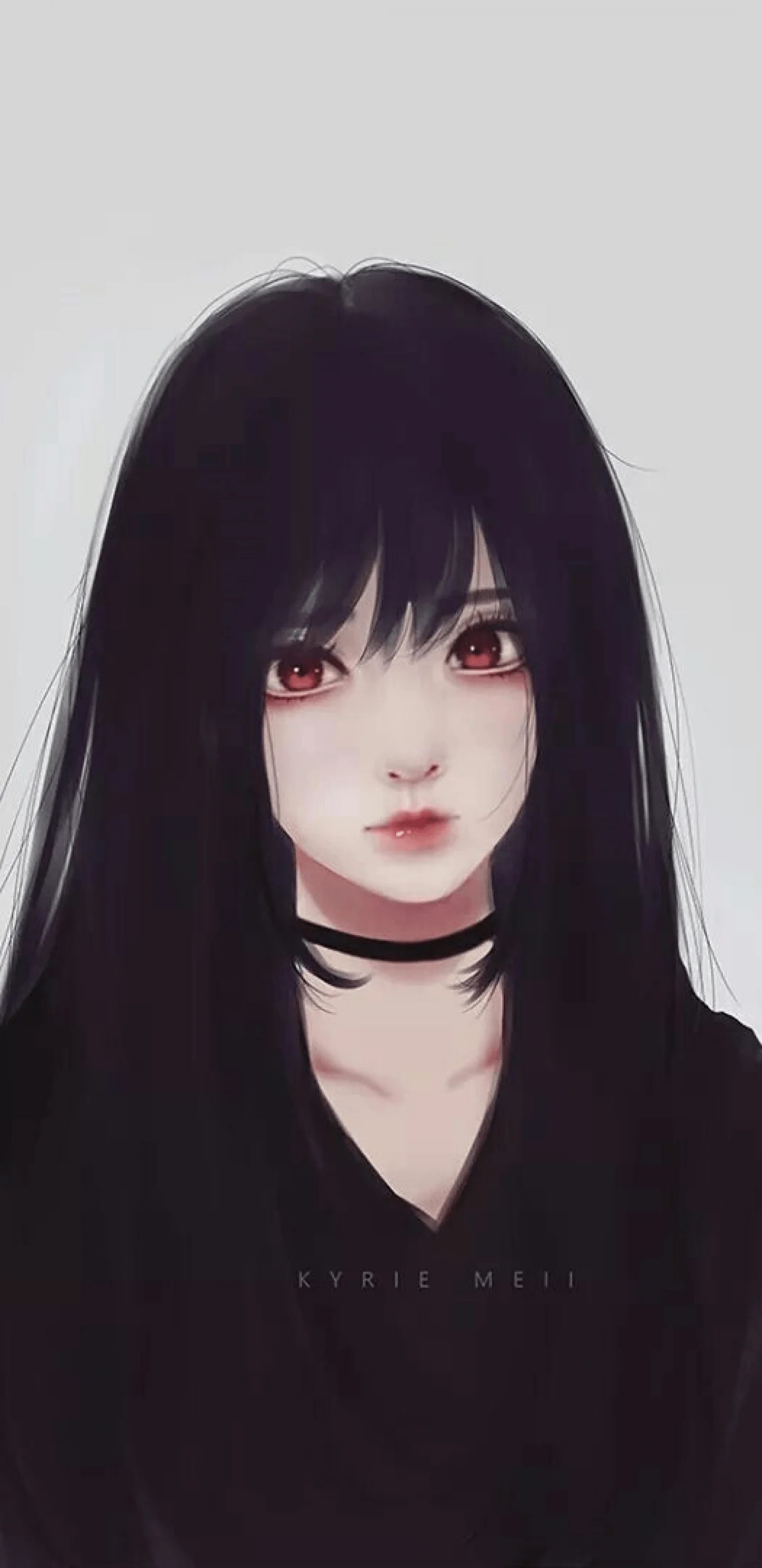 Black Hair Anime Girl Wallpapers Top Free Black Hair Anime Girl