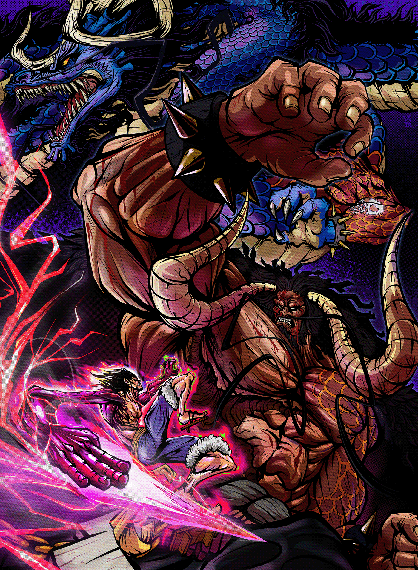 Luffy Vs Kaido and Big Mom Wallpapers Top Free Luffy Vs Kaido and Big