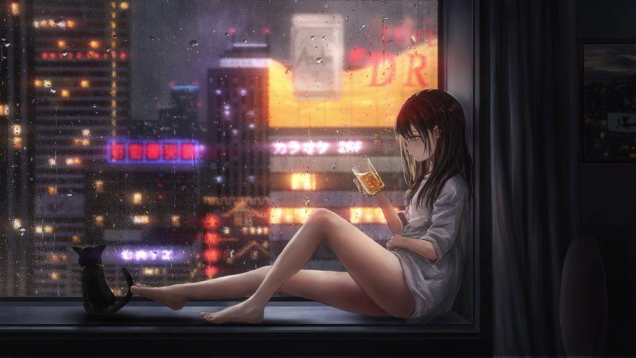Anime Girl Night Wallpapers Top Free Anime Girl Night Backgrounds