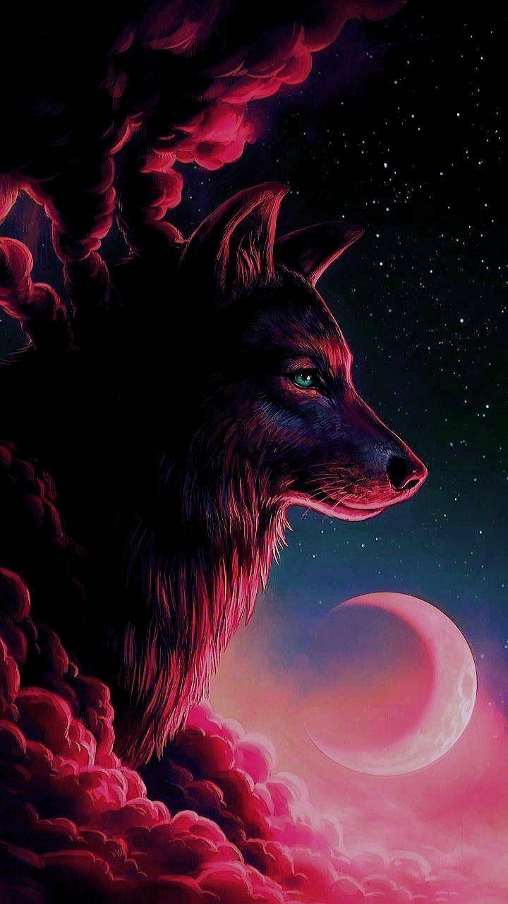 Blood Moon Wolf Wallpapers Top Free Blood Moon Wolf Backgrounds