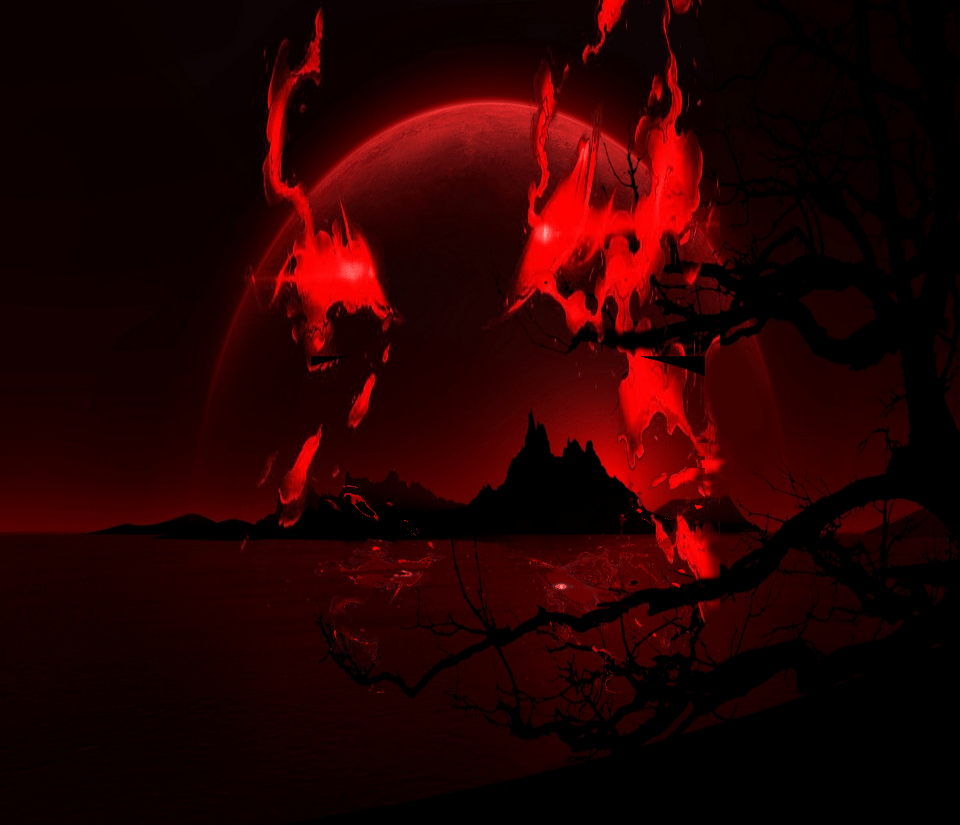 Blood Moon Wolf Wallpapers Top Free Blood Moon Wolf Backgrounds