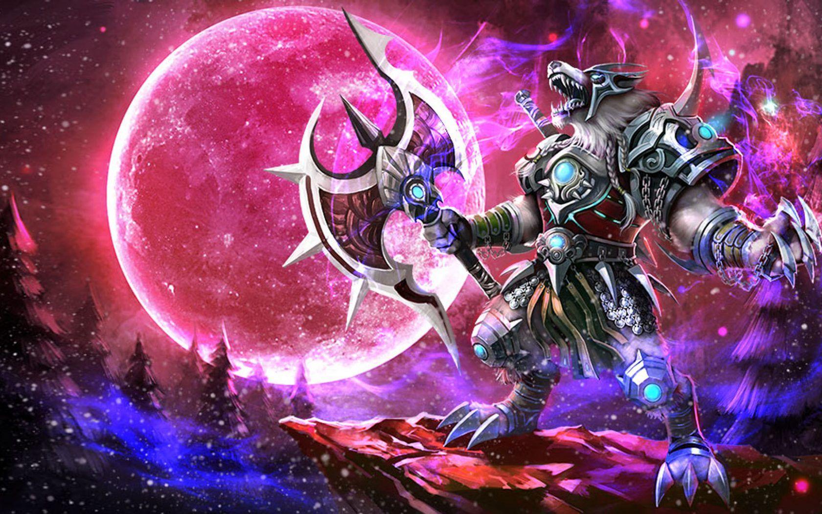 Blood Moon Wolf Wallpapers Top Free Blood Moon Wolf Backgrounds