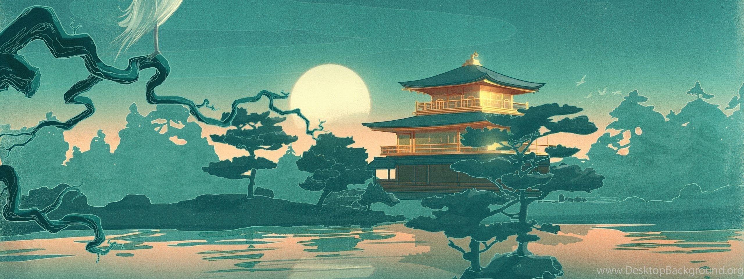 Japanese Dual Screen Wallpapers Top Free Japanese Dual Screen