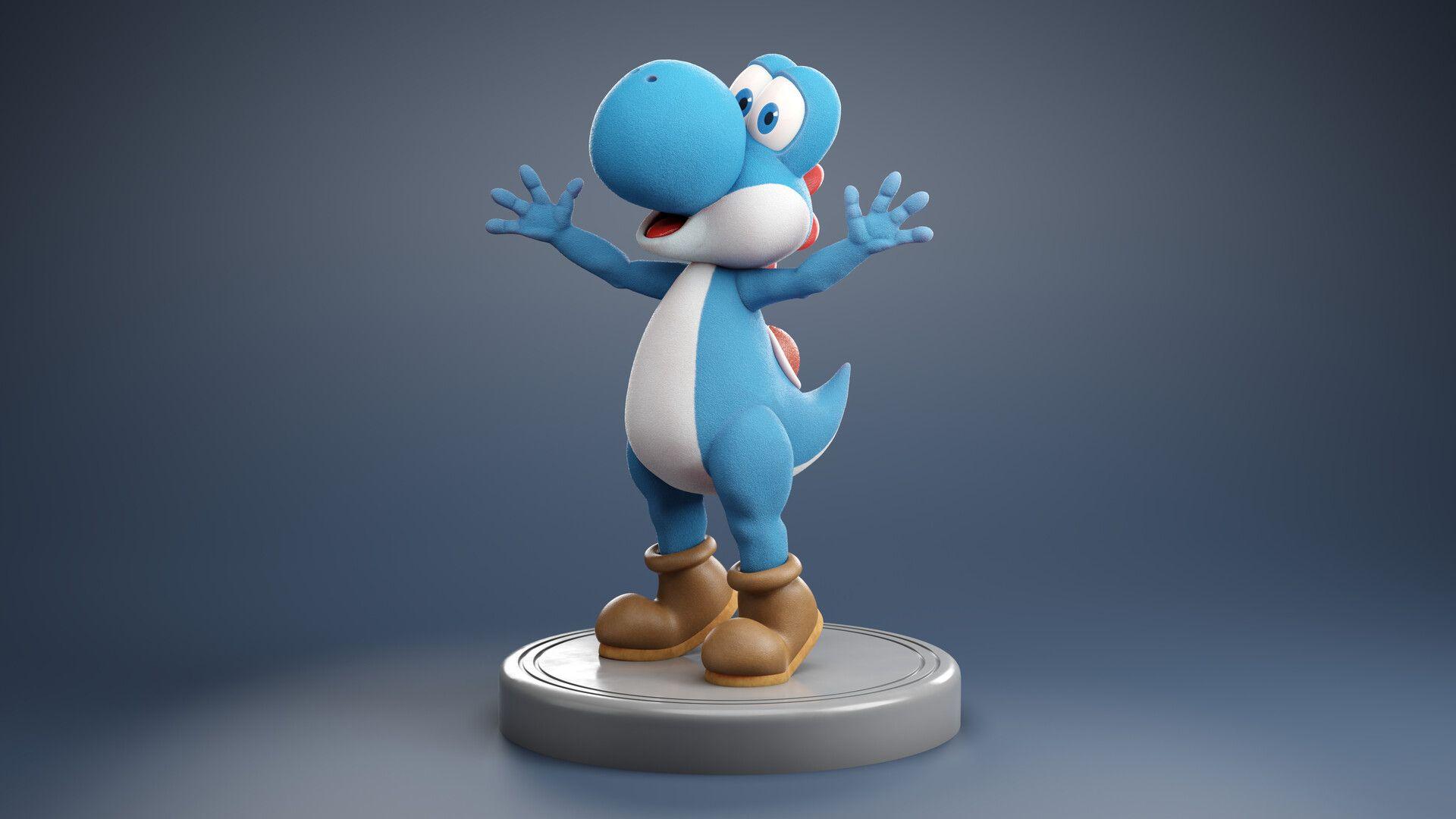 Blue Yoshi Wallpapers Top Free Blue Yoshi Backgrounds WallpaperAccess