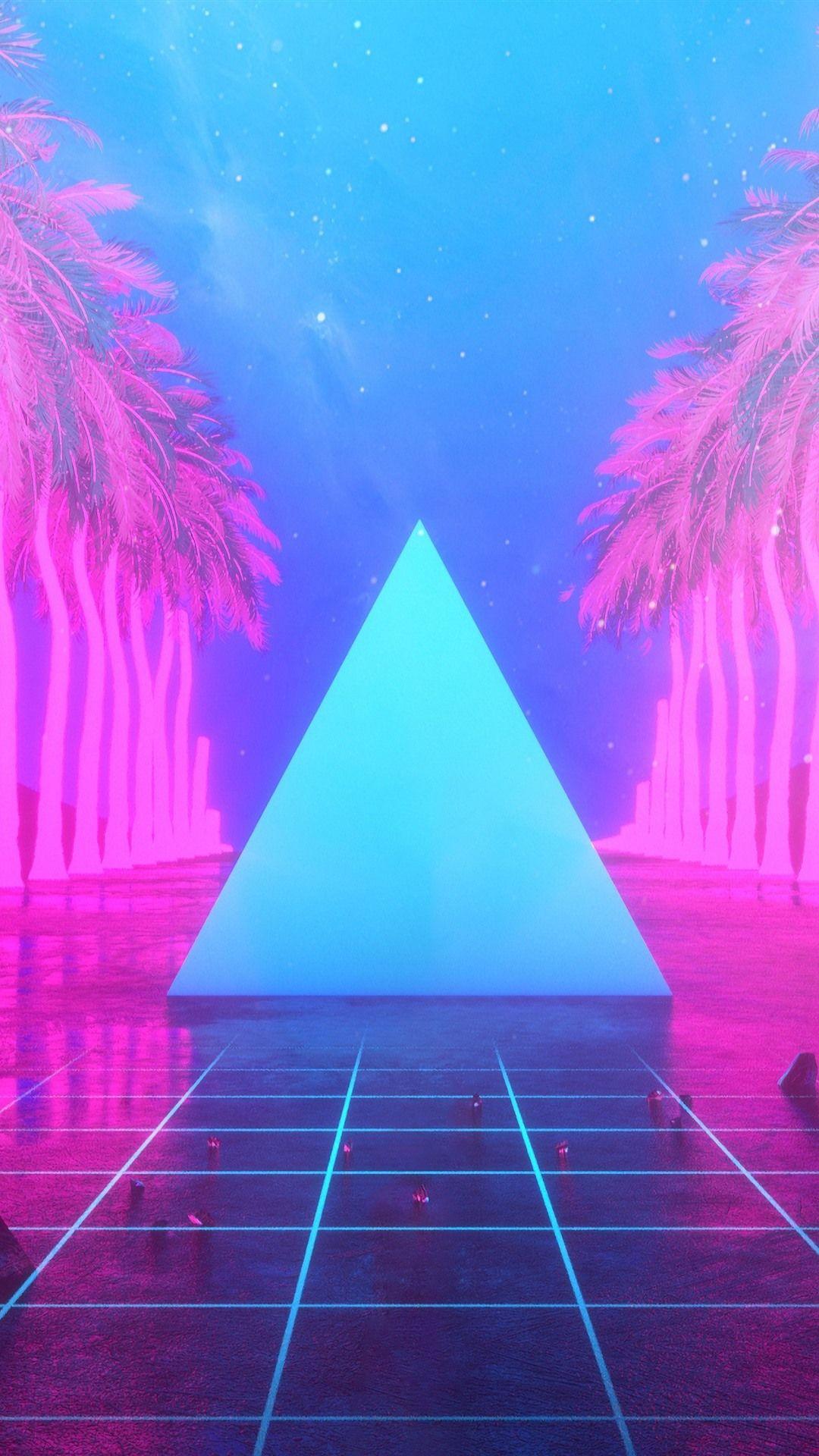 Neon Palm Tree Wallpapers Top Free Neon Palm Tree Backgrounds