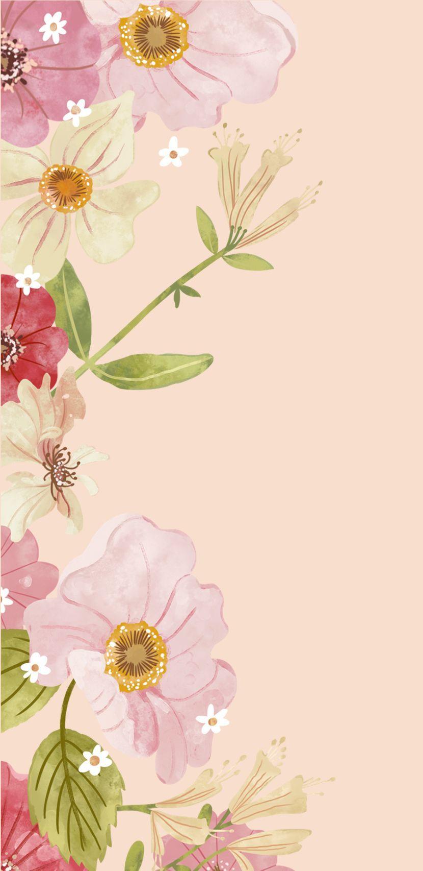Pastel Color Floral Wallpapers Top Free Pastel Color Floral