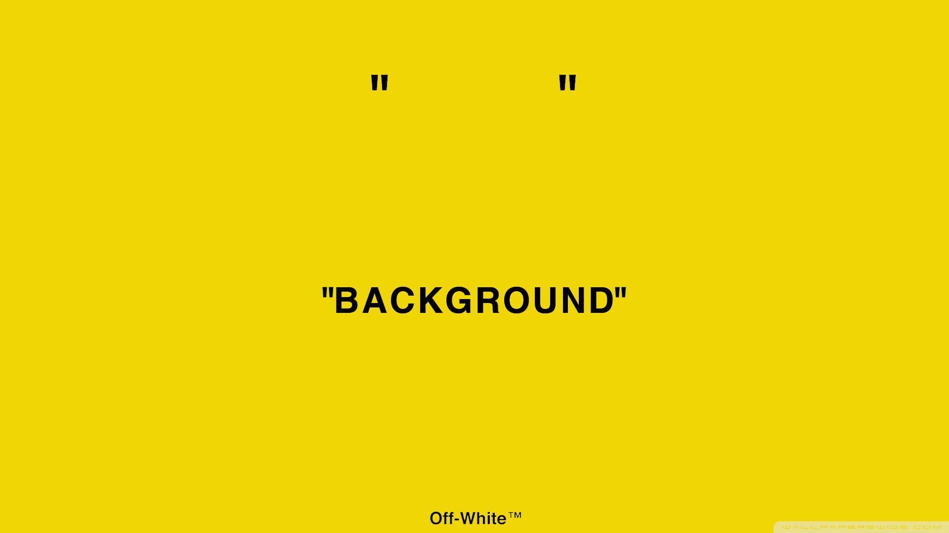 Off White Yellow Wallpapers Top Free Off White Yellow Backgrounds WallpaperAccess