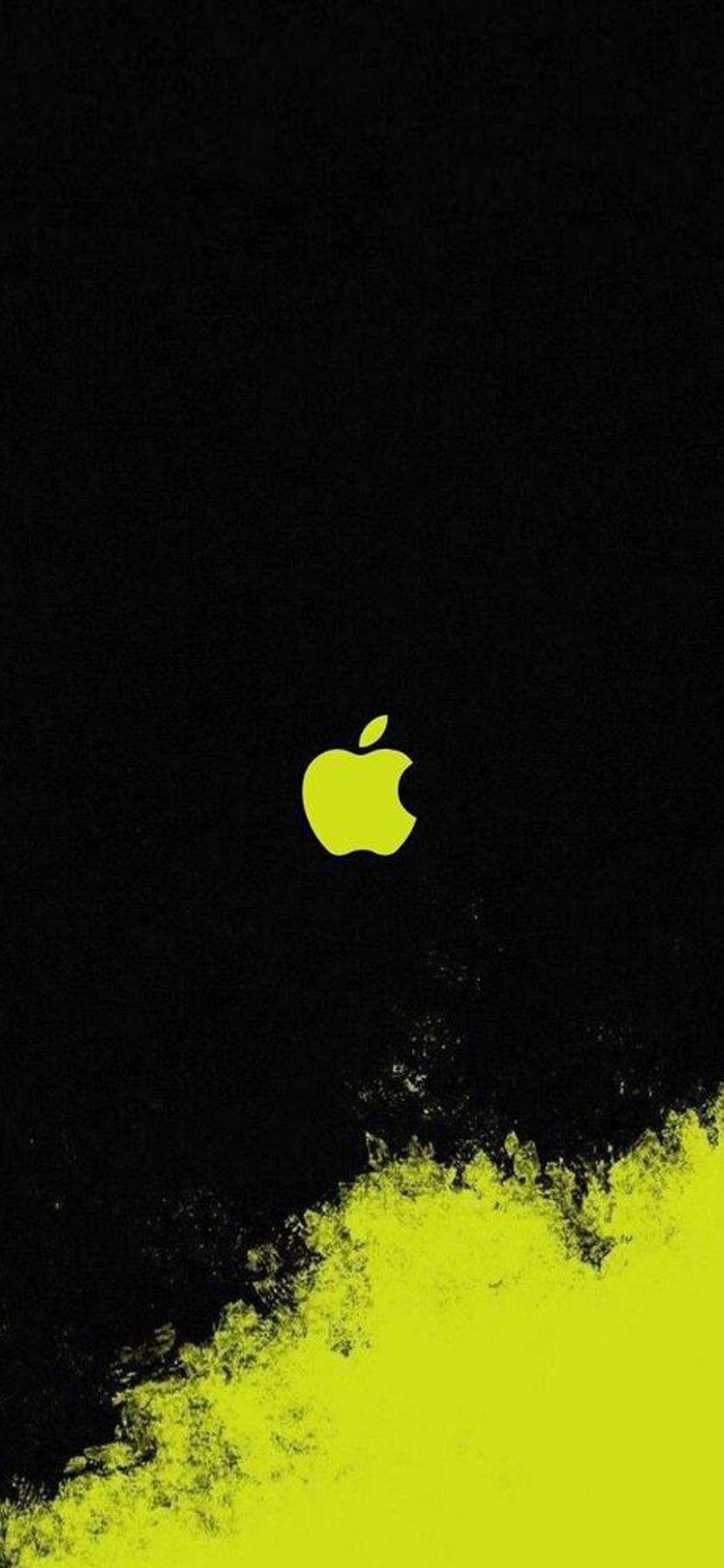 Yellow Apple iPhone Wallpapers Top Free Yellow Apple iPhone