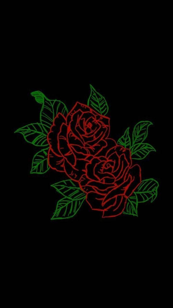Cool Neon Rose Wallpapers Top Free Cool Neon Rose Backgrounds