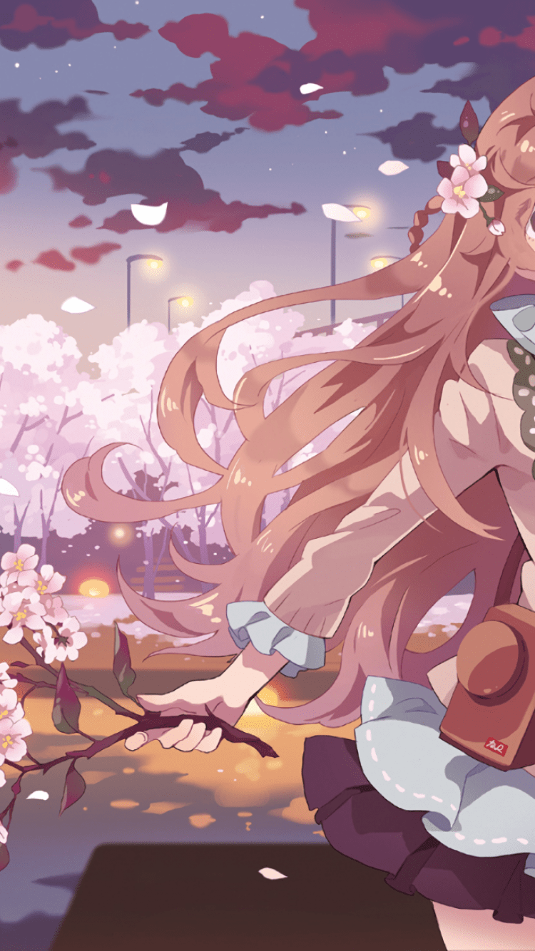 Anime Sakura Flower Wallpapers Top Free Anime Sakura Flower