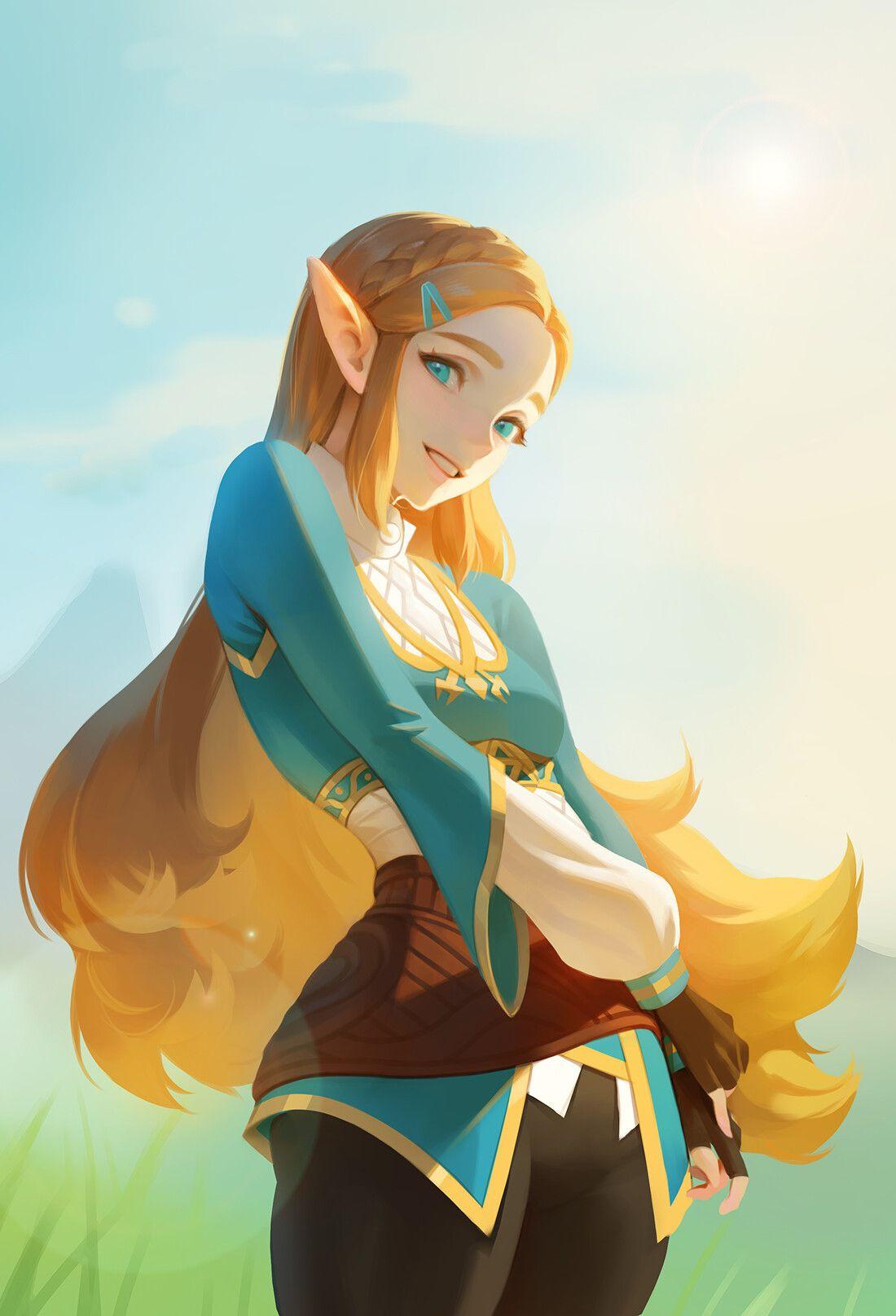 Princess Zelda BOTW Wallpapers Top Free Princess Zelda BOTW