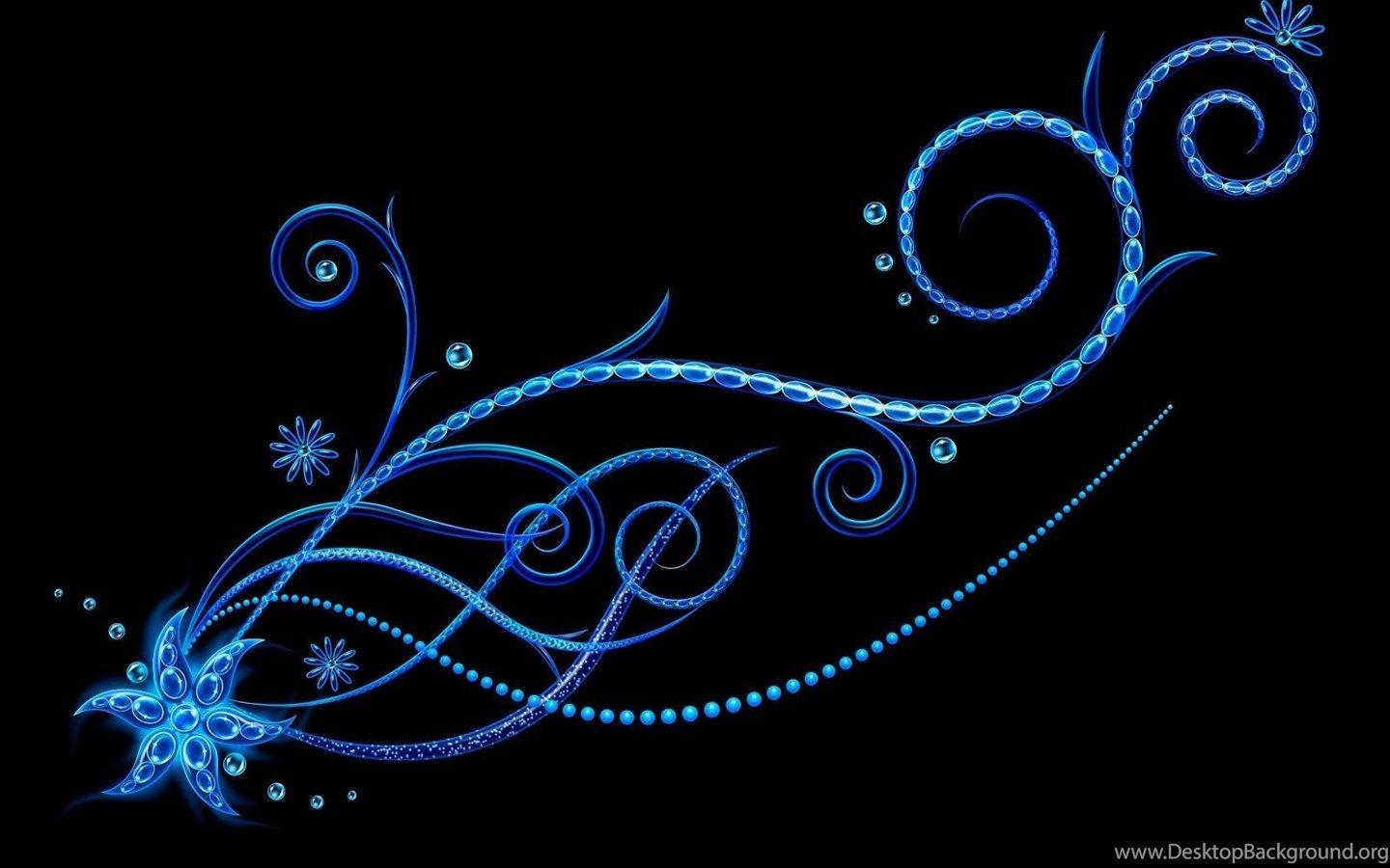 Black Blue Flower Wallpapers Top Free Black Blue Flower Backgrounds