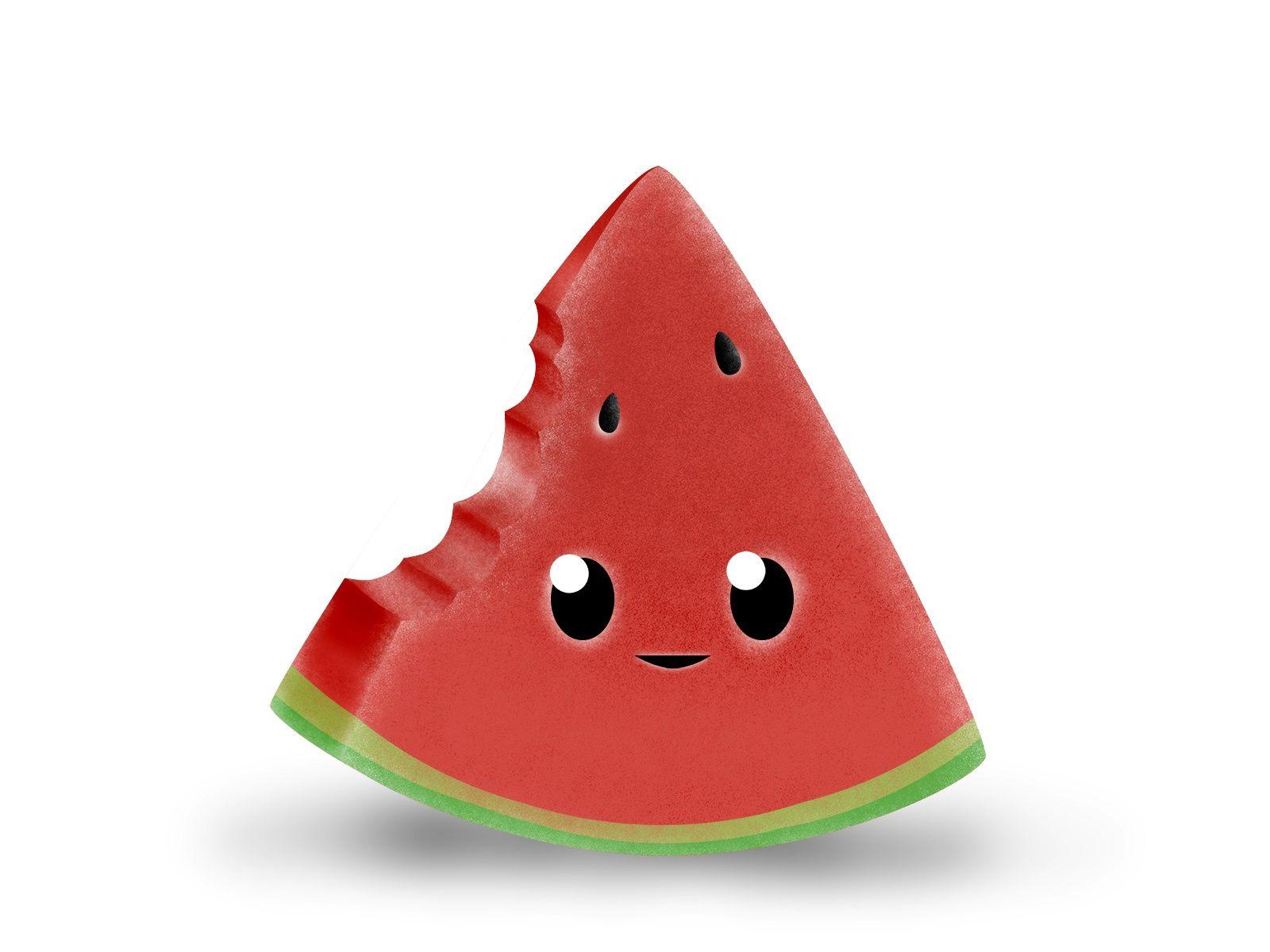 Cute Cartoon Watermelon Wallpapers Top Free Cute Cartoon Watermelon