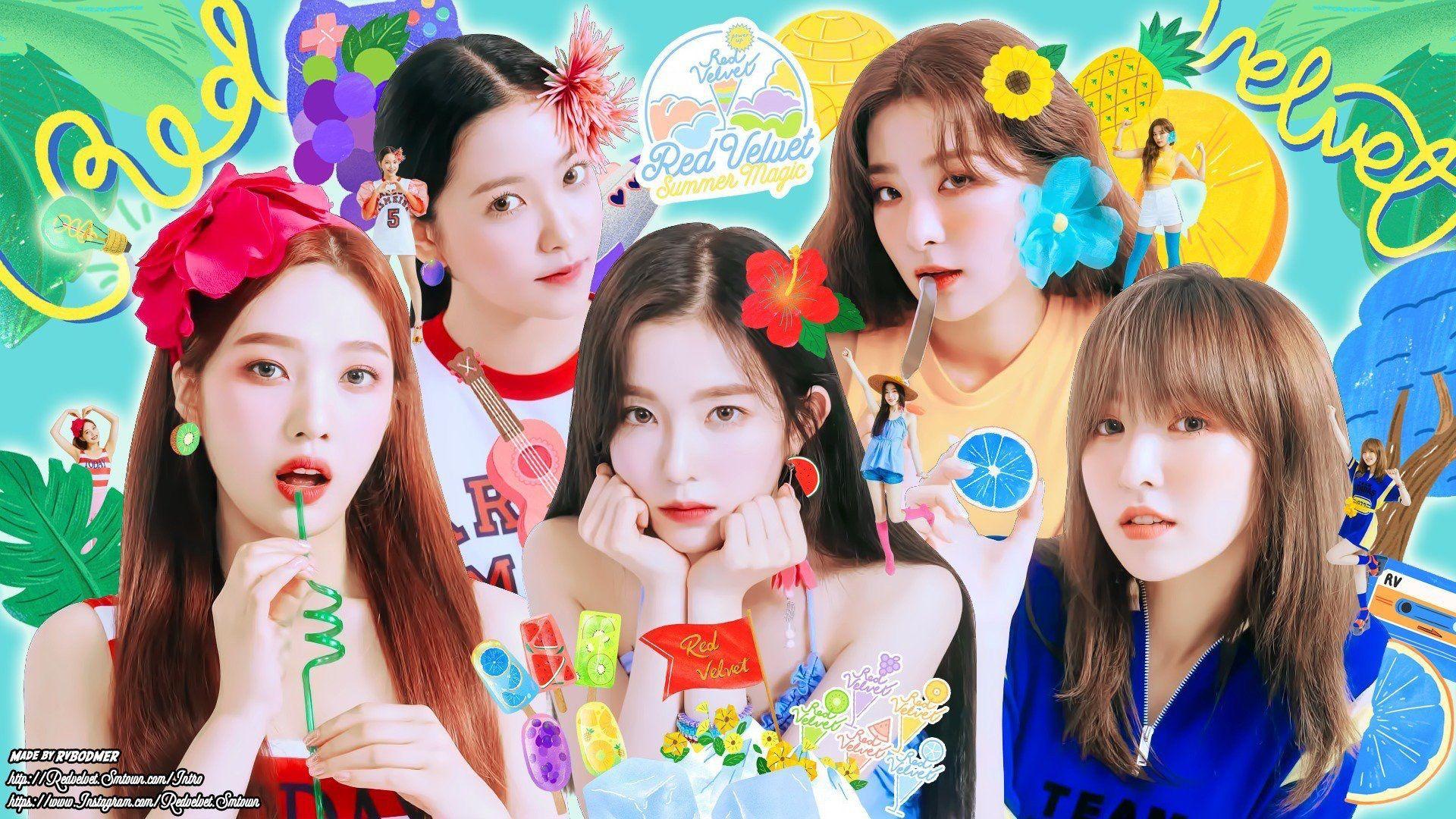 Red Velvet Power Up Wallpapers Top Free Red Velvet Power Up