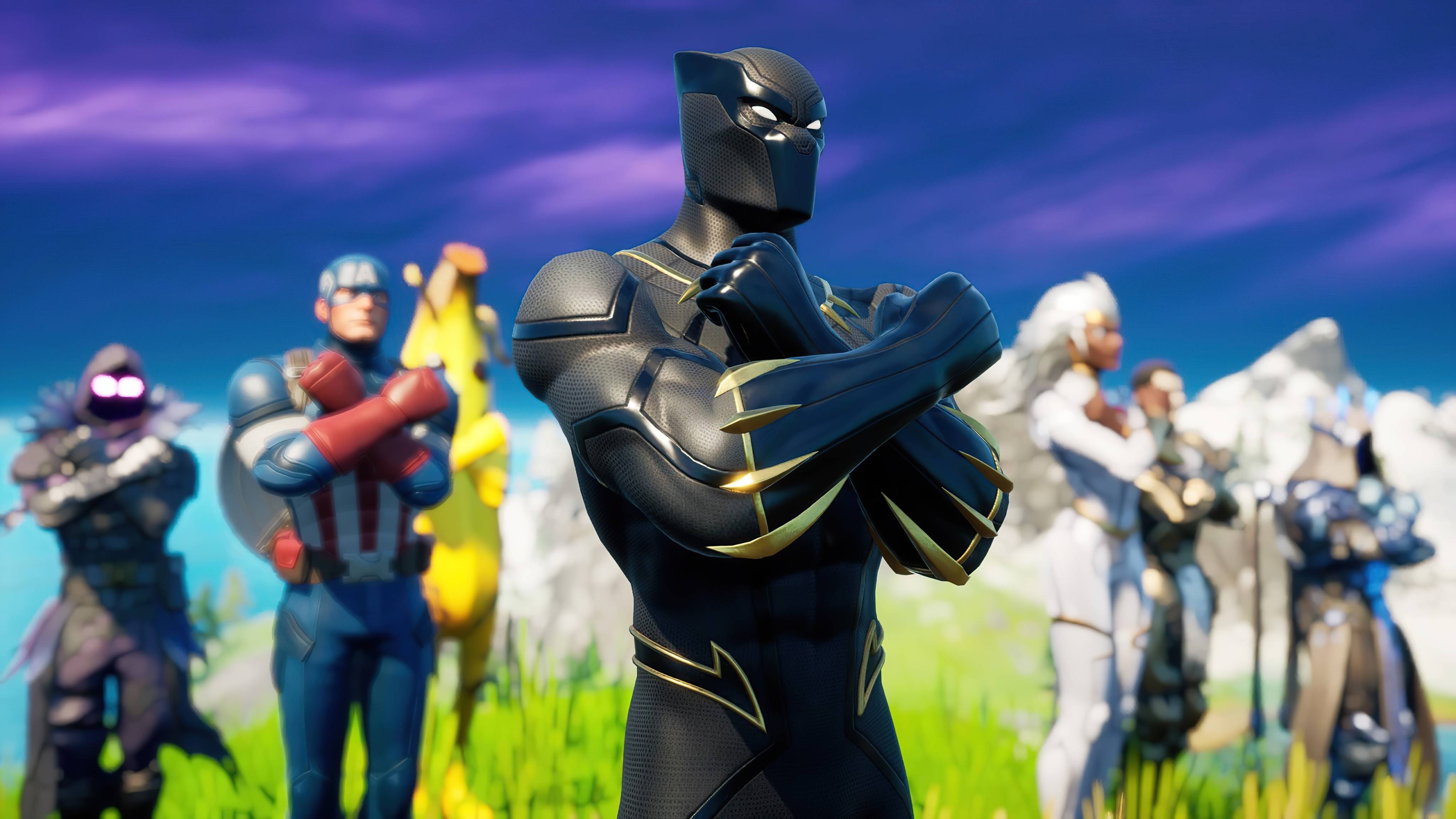 Black Panther Fortnite Wallpapers Top Free Black Panther Fortnite