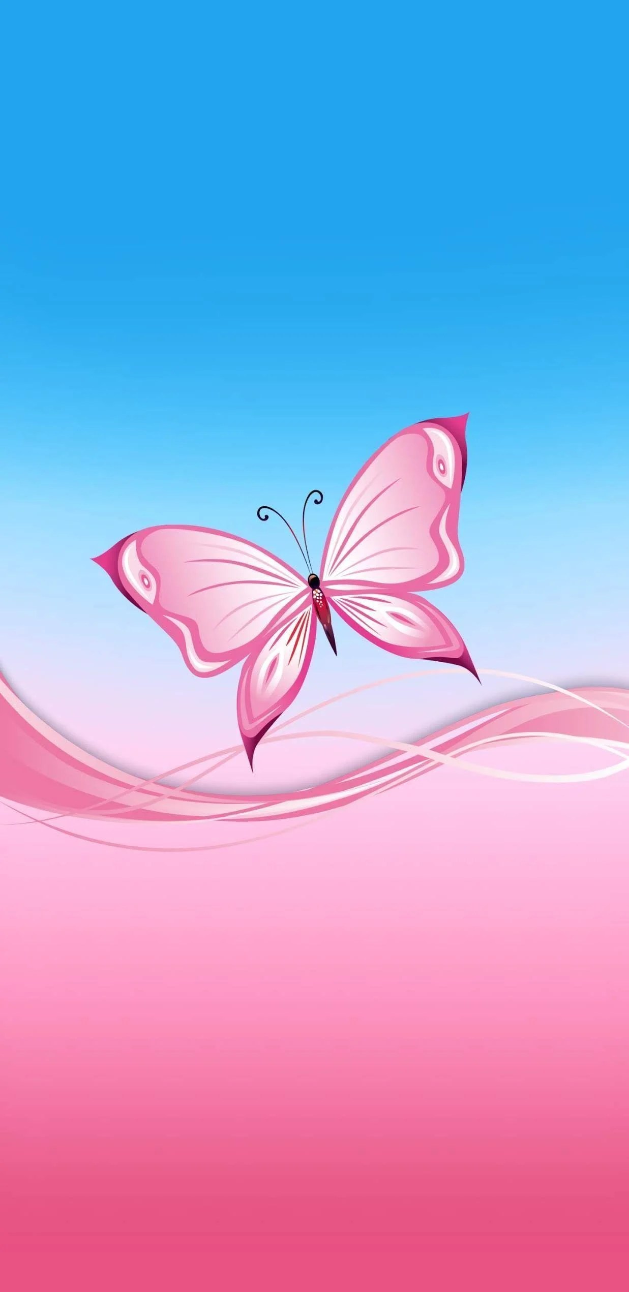 Pink Butterfly iPhone Wallpapers Top Free Pink Butterfly iPhone Backgrounds WallpaperAccess