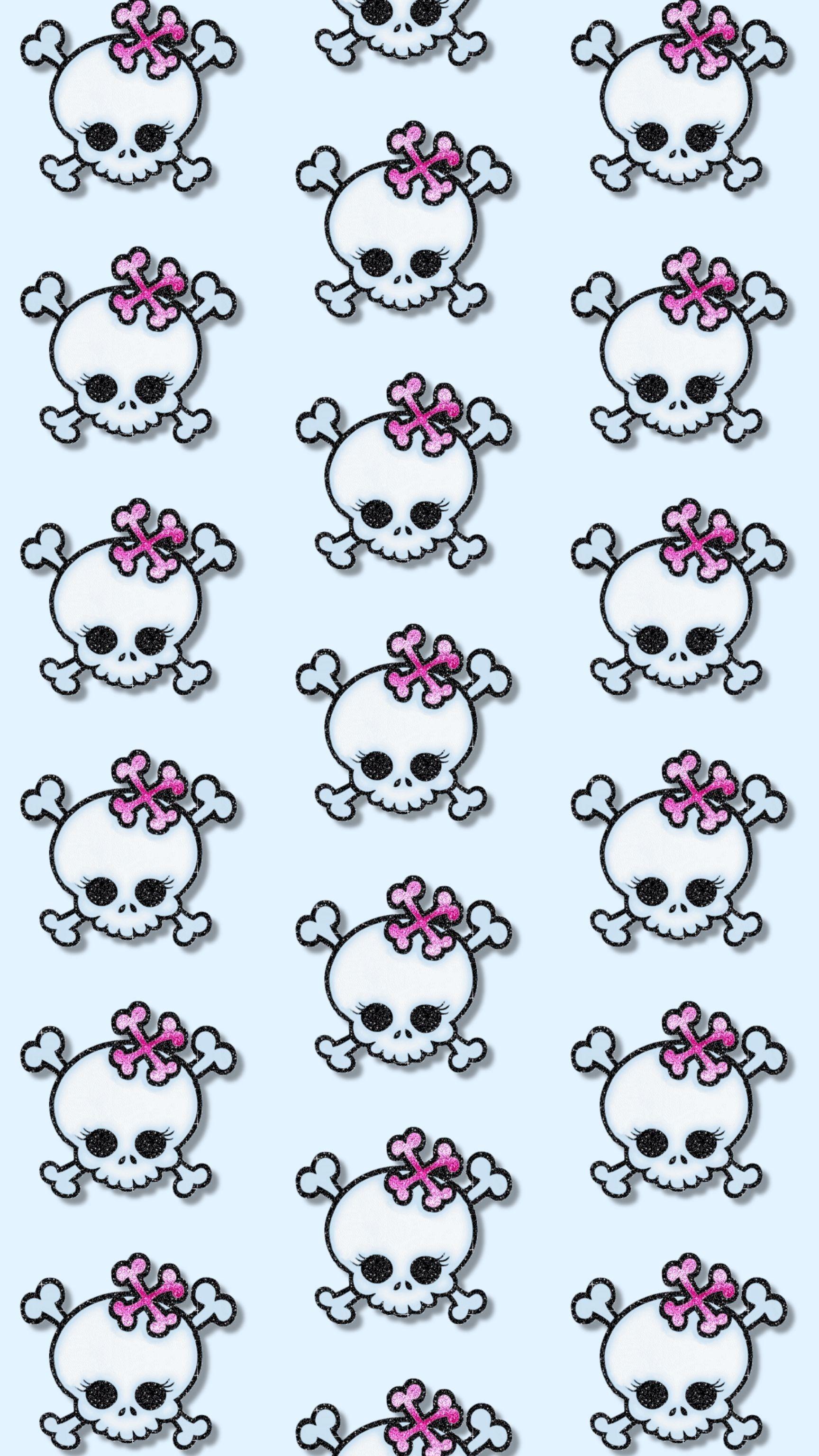 Cute Pink Skull Wallpapers Top Free Cute Pink Skull Backgrounds