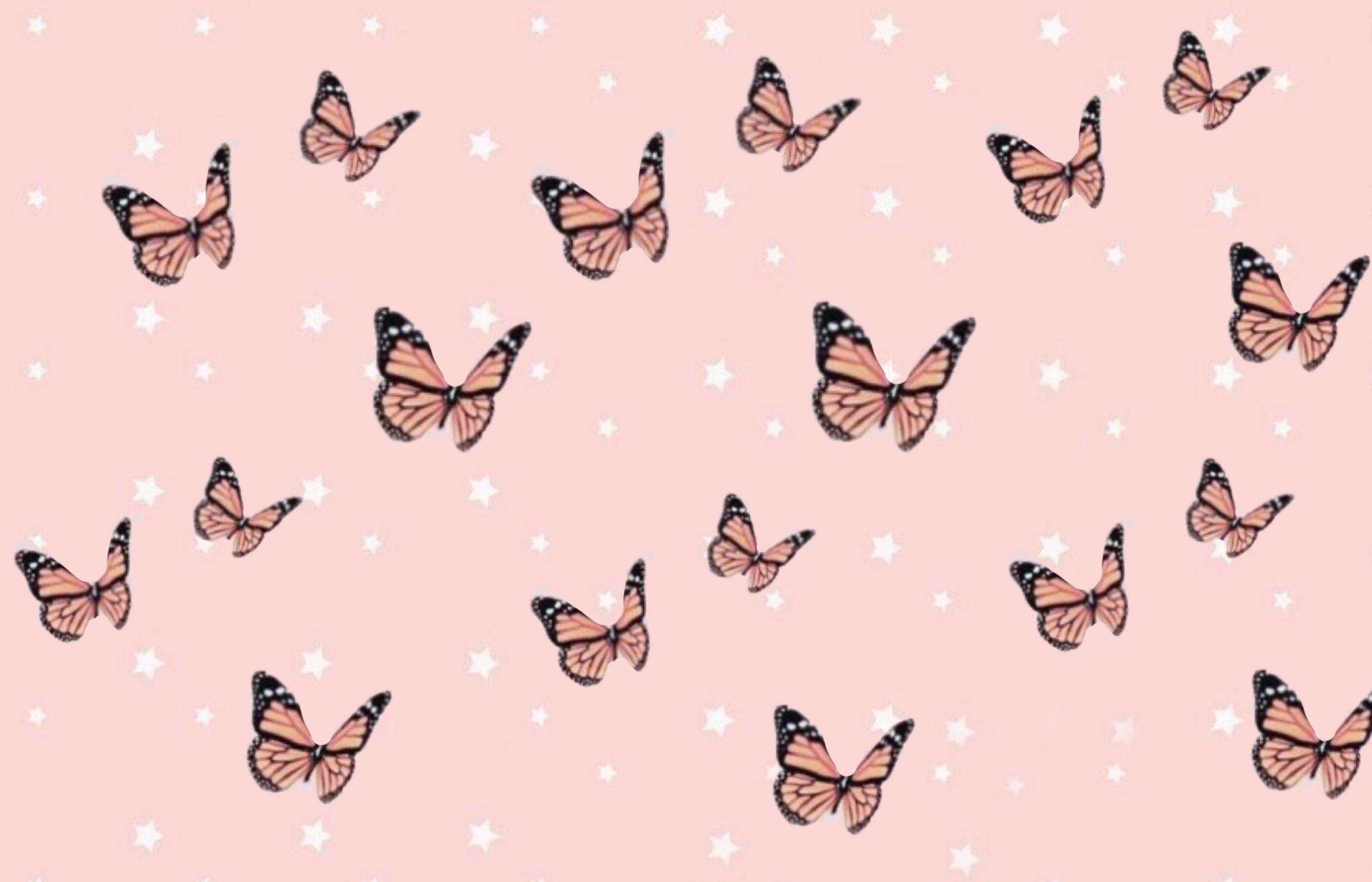 Butterflies Aesthetic Desktop Wallpapers Top Free Butterflies