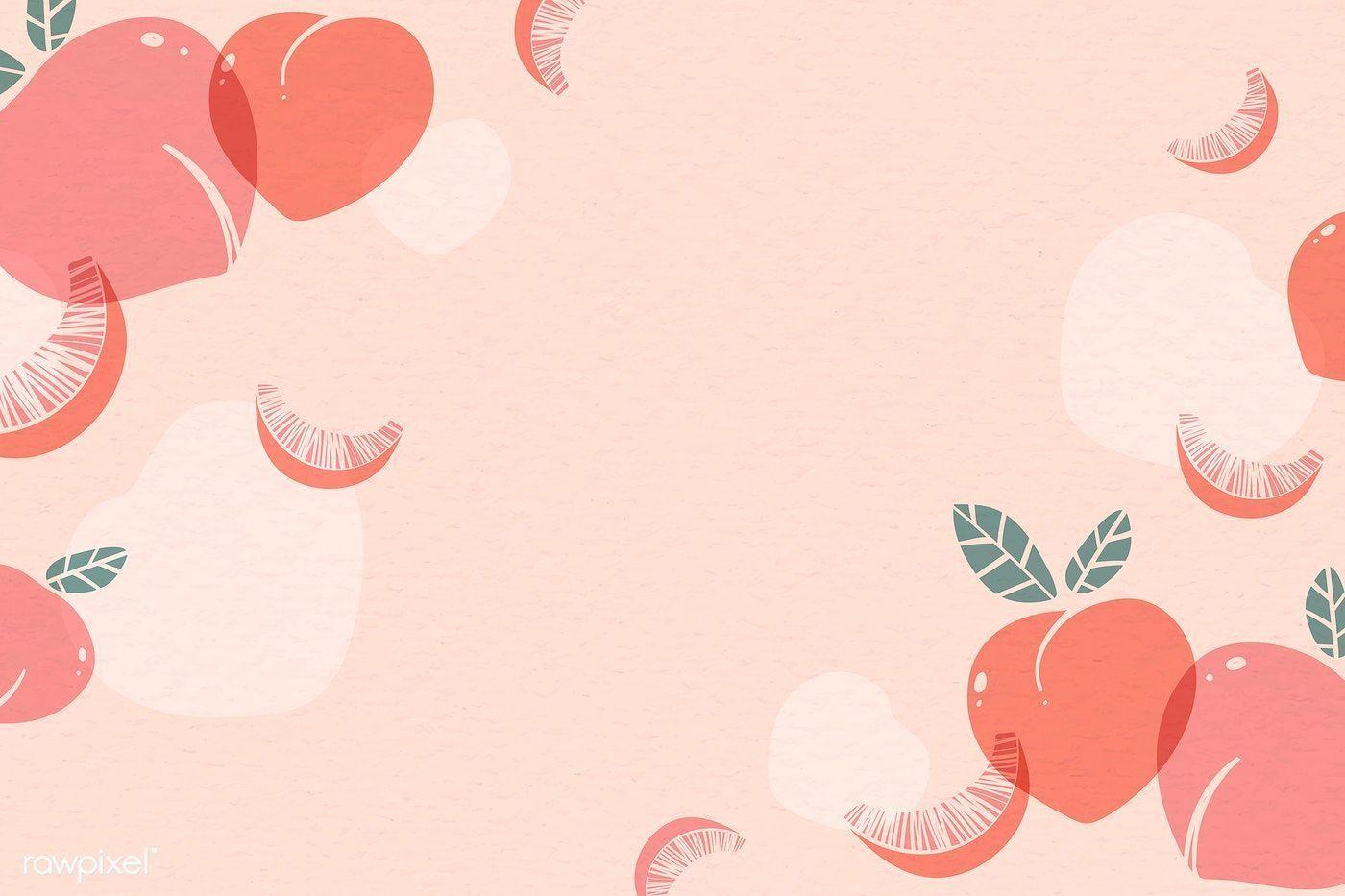Peach Aesthetic Desktop Wallpapers Top Free Peach Aesthetic Desktop