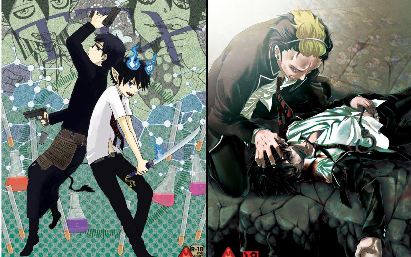 Blue Exorcist Christmas Wallpapers Top Free Blue Exorcist Christmas