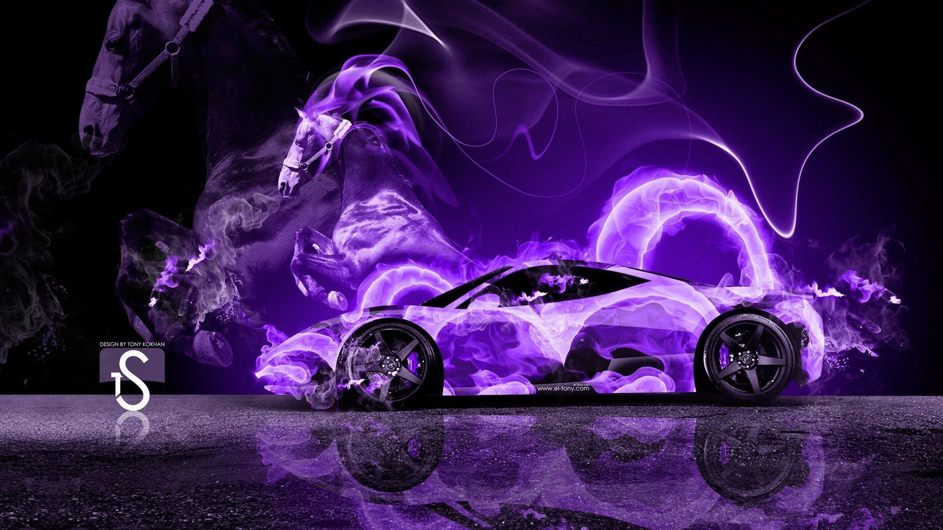 Purple Neon Car Wallpapers Top Free Purple Neon Car Backgrounds