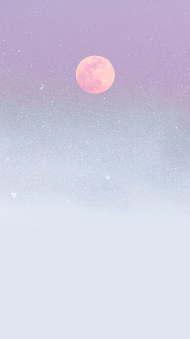 Pastel Moon Wallpapers Top Free Pastel Moon Backgrounds WallpaperAccess