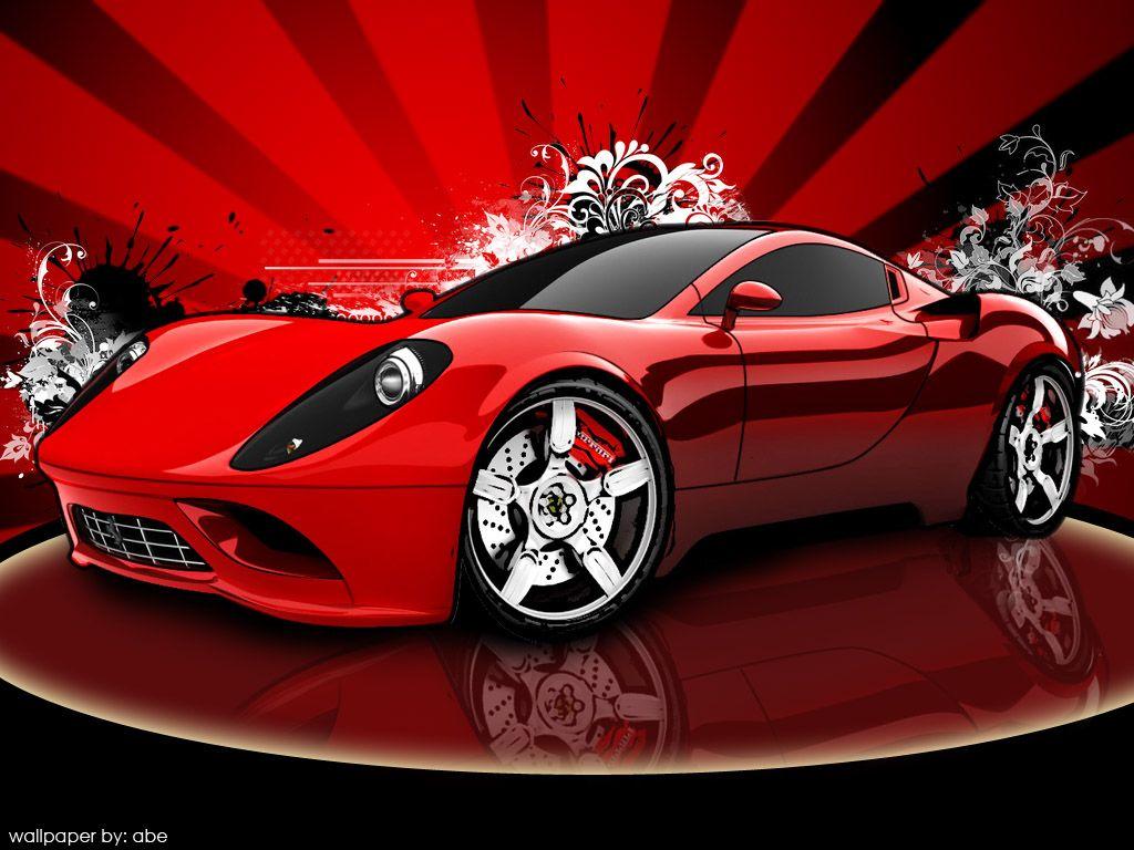 Red Sport Car Wallpapers Top Free Red Sport Car Backgrounds