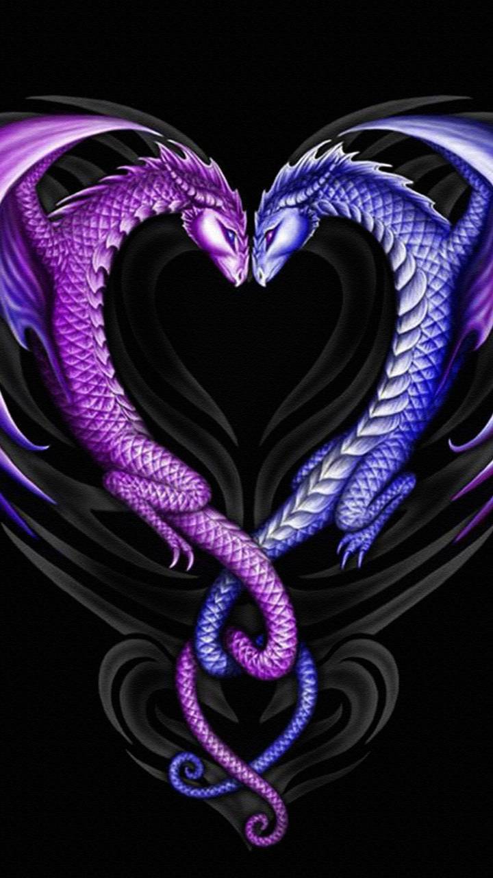 Love Dragon Wallpapers Top Free Love Dragon Backgrounds WallpaperAccess