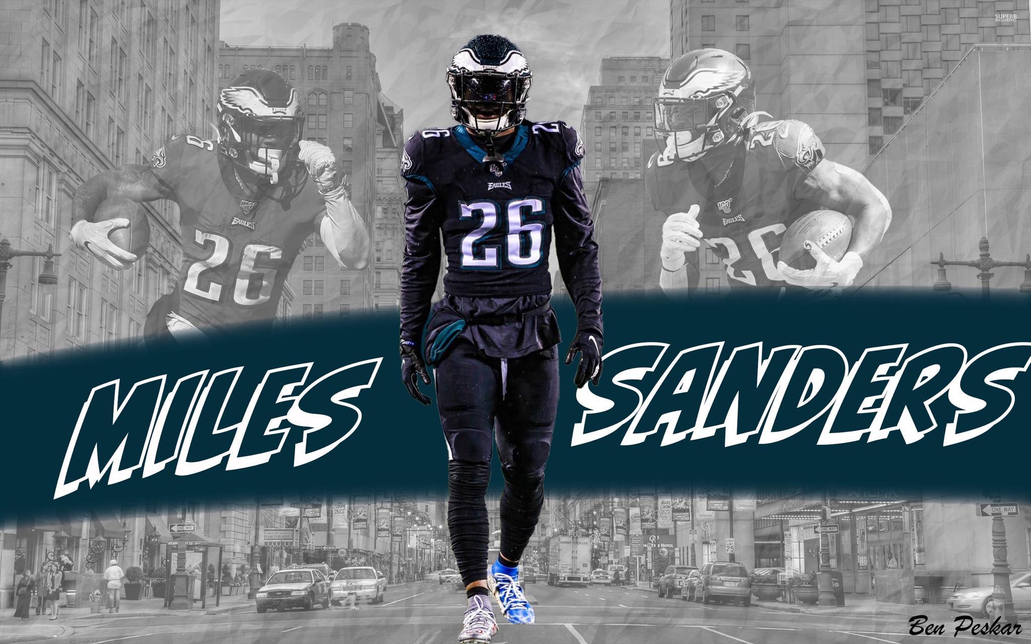 Miles Sanders Wallpapers Top Free Miles Sanders Backgrounds
