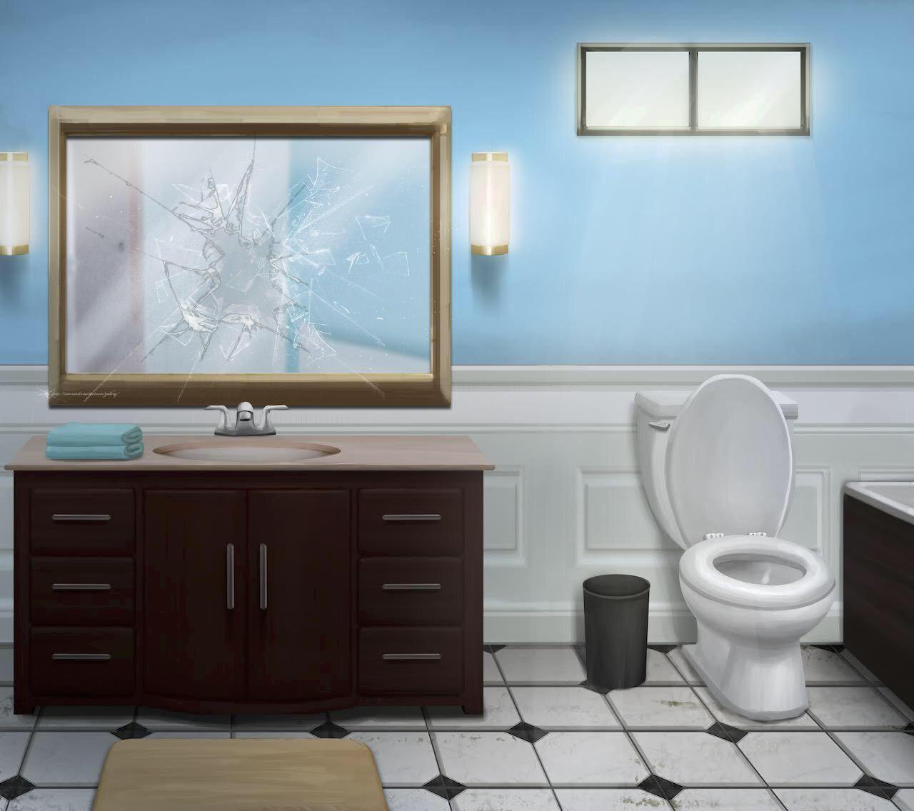 Anime Bathroom Wallpapers Top Free Anime Bathroom Backgrounds