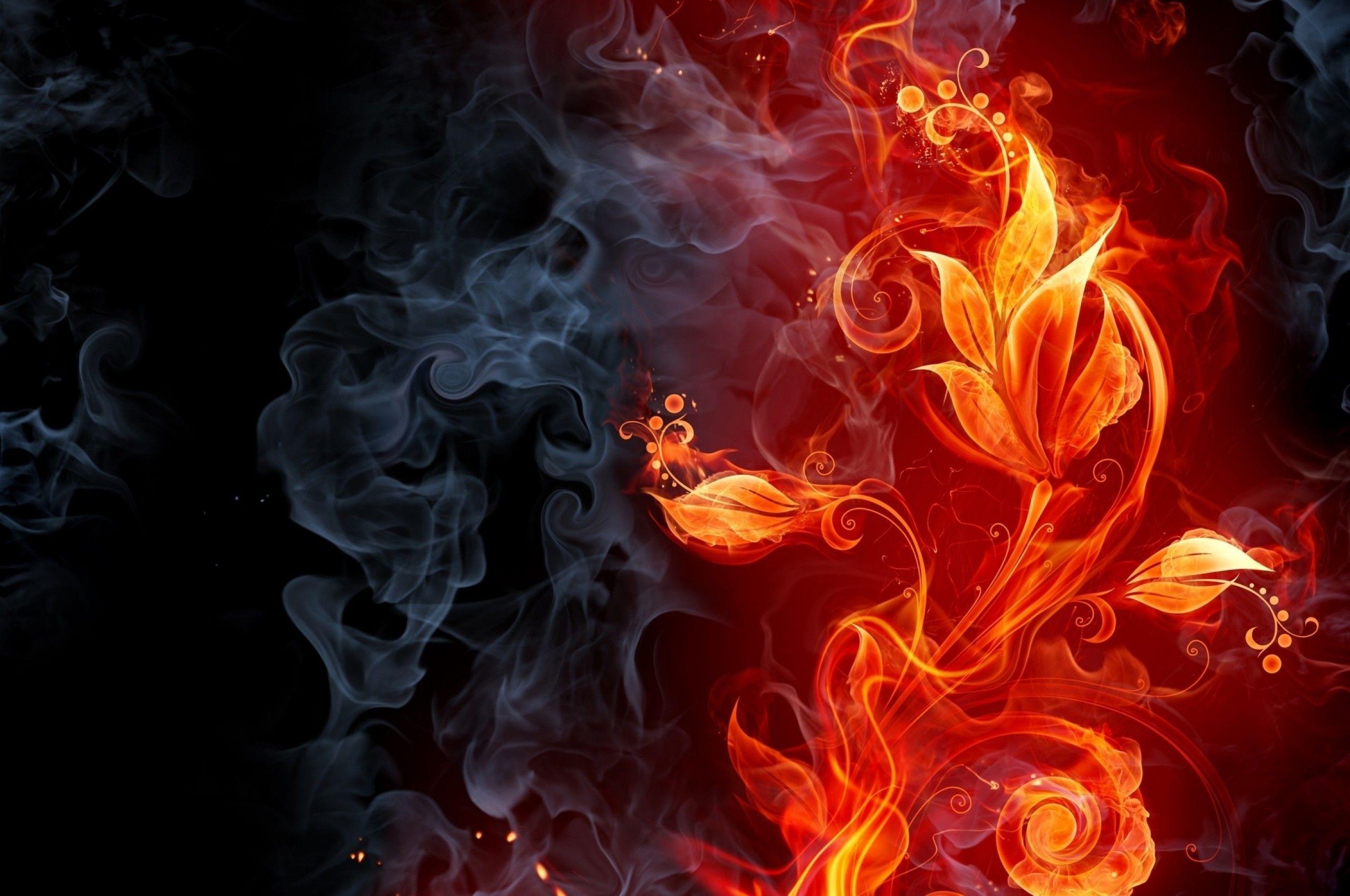Orange Fire Wallpapers Top Free Orange Fire Backgrounds WallpaperAccess