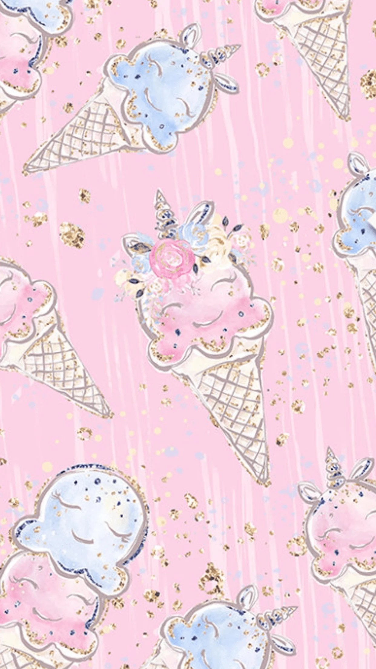 Cute Pink Ice Cream Wallpapers Top Free Cute Pink Ice Cream