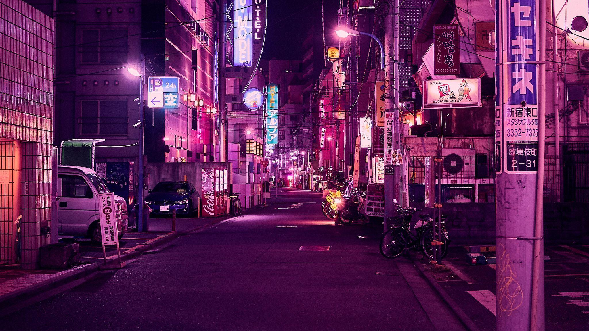 Night City Aesthetic Wallpapers Top Free Night City Aesthetic