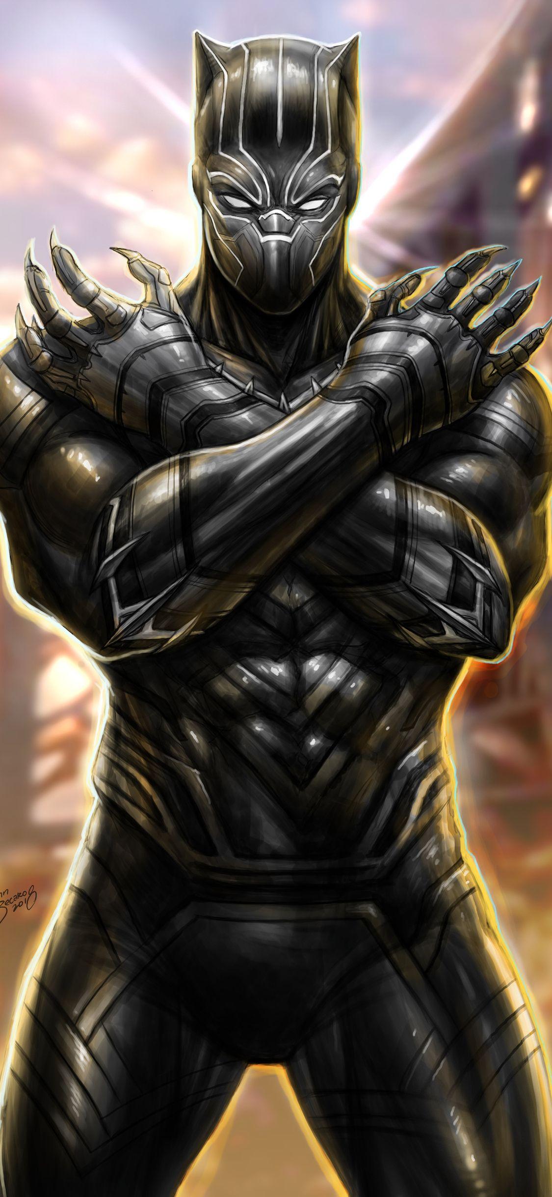 Black Panther iPhone X Wallpapers Top Free Black Panther iPhone X