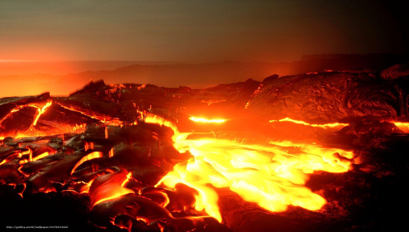 Lava Landscape Wallpapers Top Free Lava Landscape Backgrounds