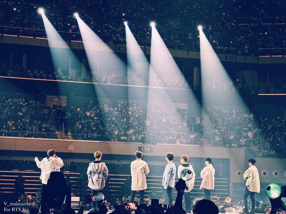 Aesthetic Blue Bts Wallpapers Desktop