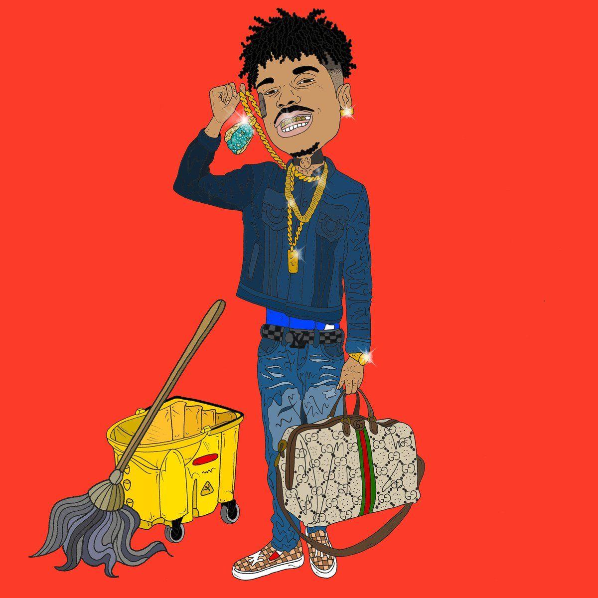 Blueface Cartoon Wallpapers Top Free Blueface Cartoon Backgrounds