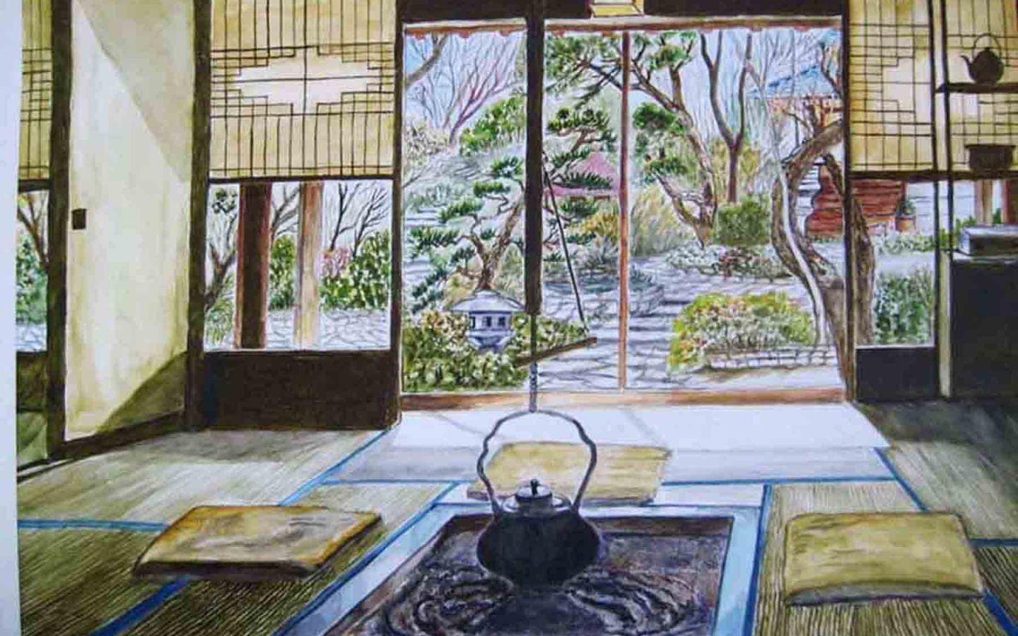 Japanese Tea Room Wallpapers Top Free Japanese Tea Room Backgrounds