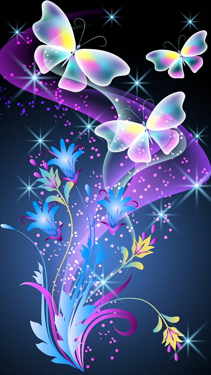 Purple Butterfly Phone Wallpapers Top Free Purple Butterfly Phone Backgrounds WallpaperAccess