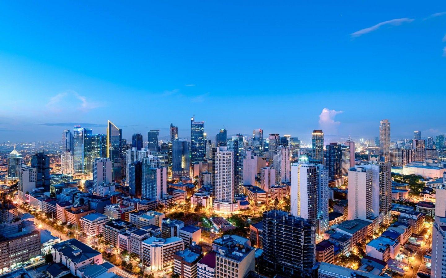 Manila Skyline Wallpapers Top Free Manila Skyline Backgrounds