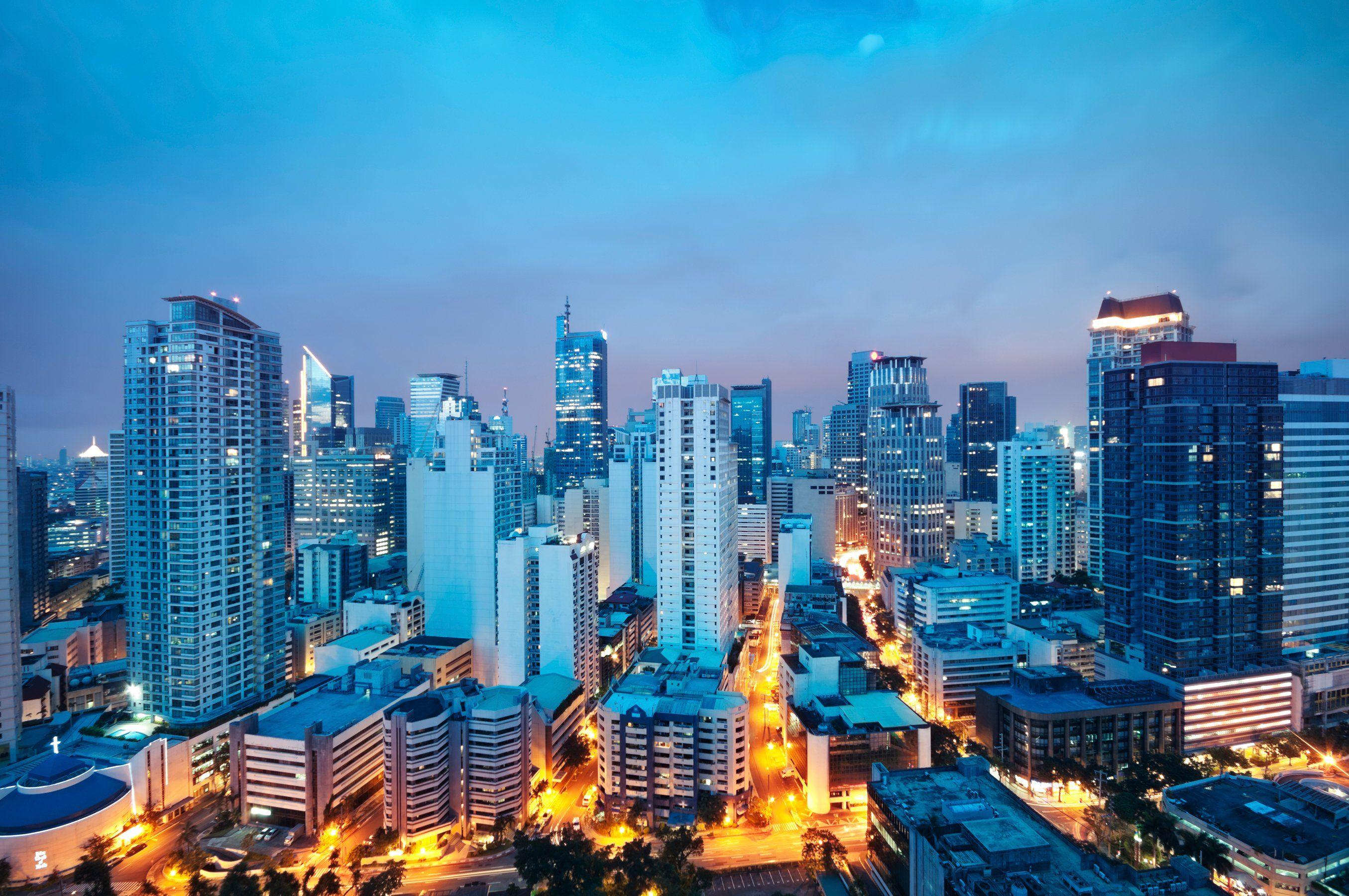 Manila Skyline Wallpapers Top Free Manila Skyline Backgrounds