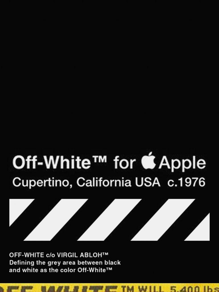 Off White iPhone X Wallpapers Top Free Off White iPhone X Backgrounds