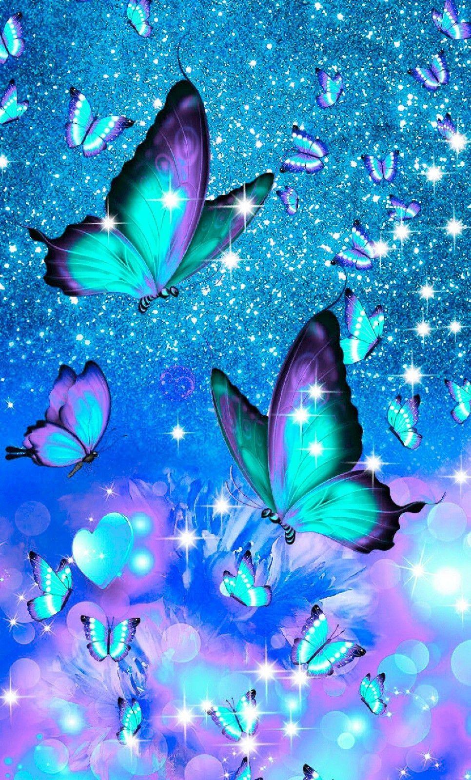 Blue and Purple Butterfly Wallpapers Top Free Blue and Purple