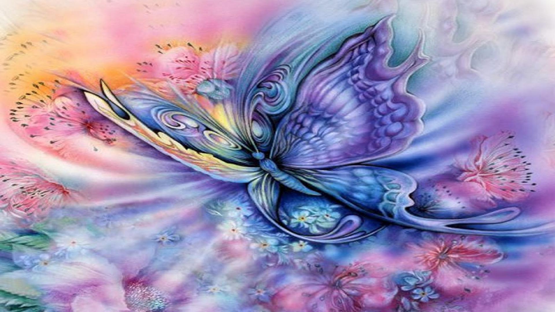 Blue and Purple Butterfly Wallpapers Top Free Blue and Purple