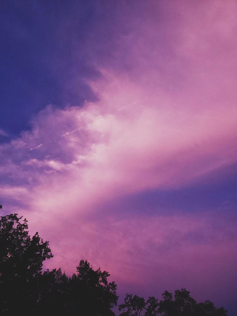 Aesthetic Purple Sky Wallpapers Top Free Aesthetic Purple Sky