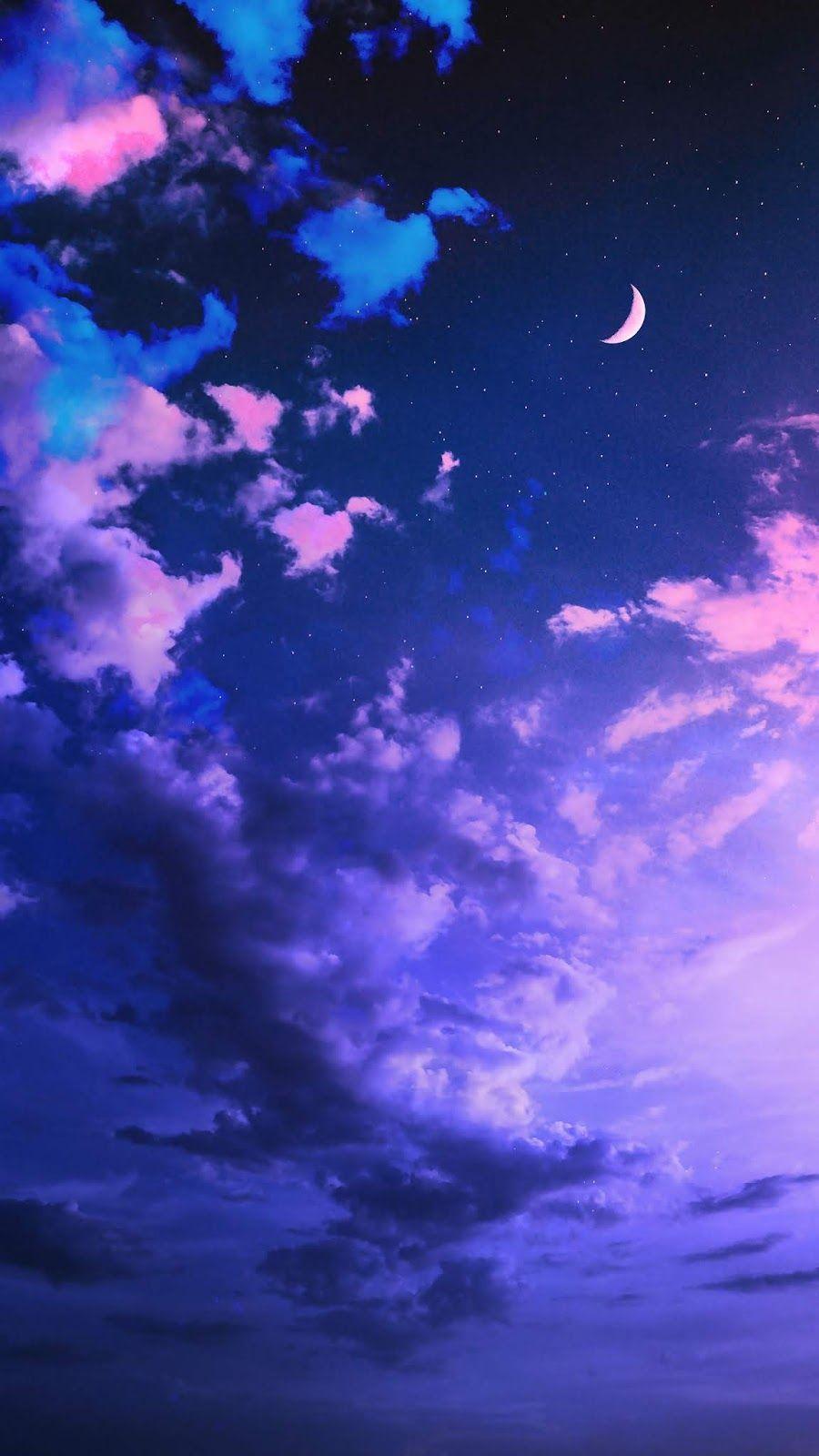 Aesthetic Purple Sky Wallpapers Top Free Aesthetic Purple Sky