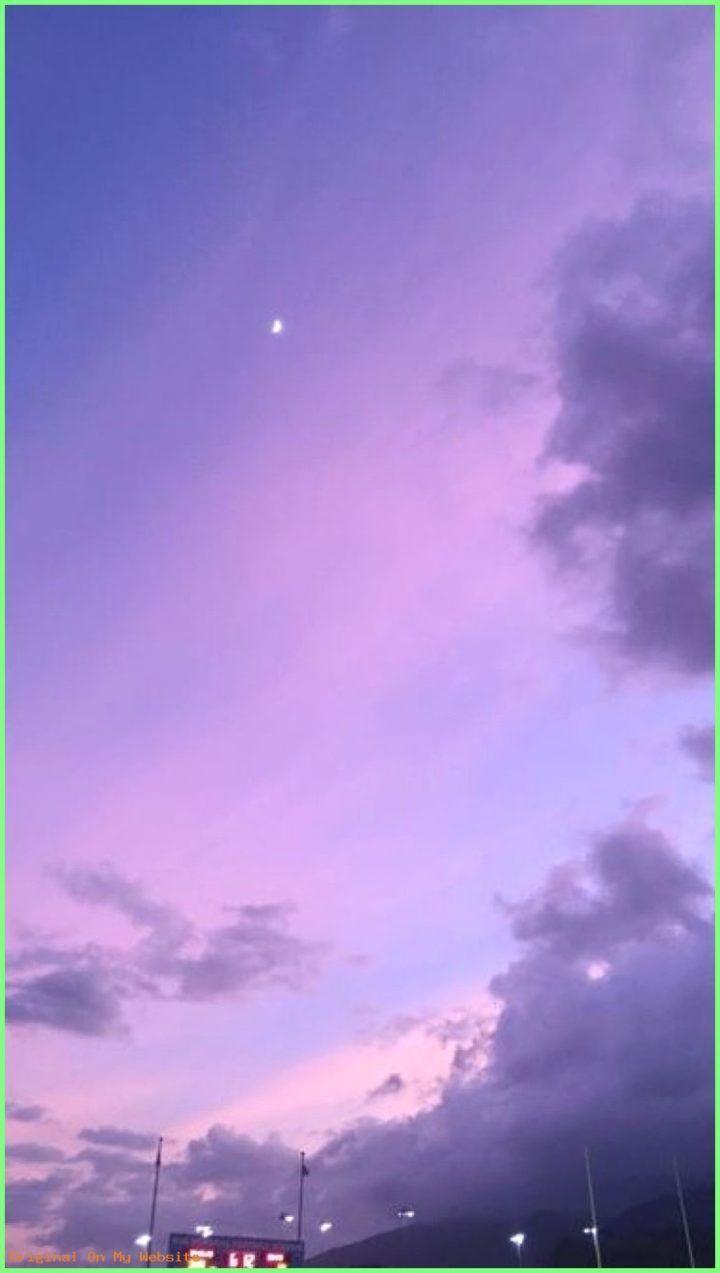 Aesthetic Purple Sky Wallpapers Top Free Aesthetic Purple Sky